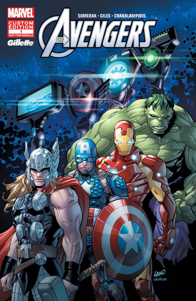 Avengers Presented by Gillette, Custom Edition