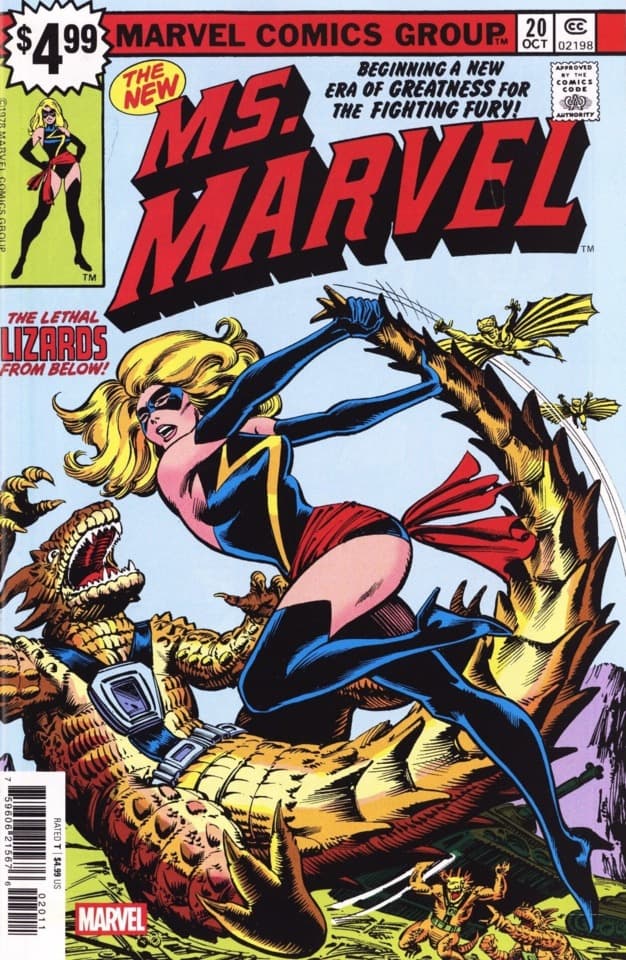 Ms. Marvel No. 20 Facsimile Edition