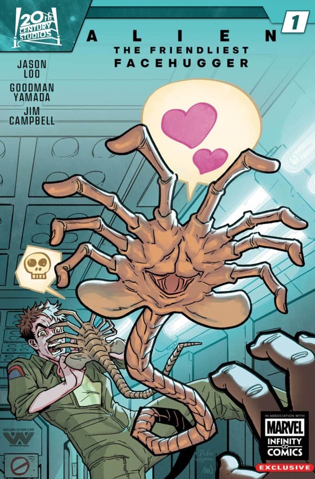 Alien: The Friendliest Facehugger Infinity Comic