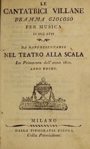 Le cantatrici villane