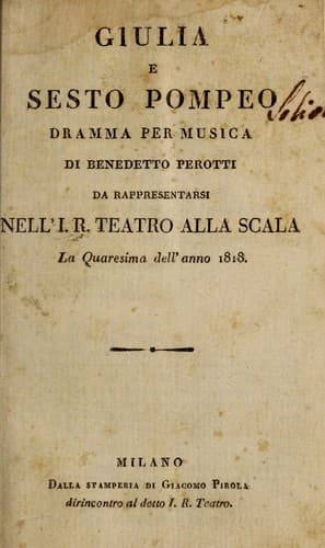 Giulia e Sesto Pompeo