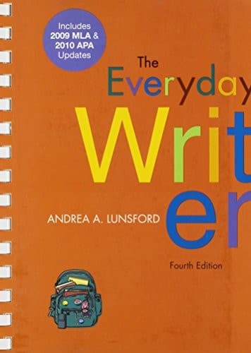 Everyday Writer 4e with 2009 MLA and 2010 APA Updates & Composing Knowledge & CompClass for Everyday Writer 4e  & Literature 2e with 2009 MLA Update