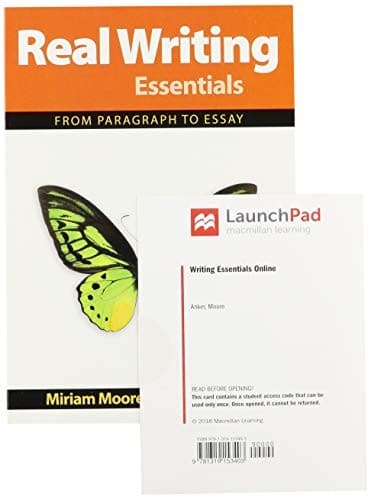 Writing Essentials Online  & Real Writing Essentials