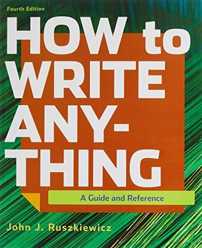 How to Write Anything & Documenting Sources in APA Style