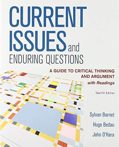 Current Issues and Enduring Questions 12e & Documenting Sources in APA Style