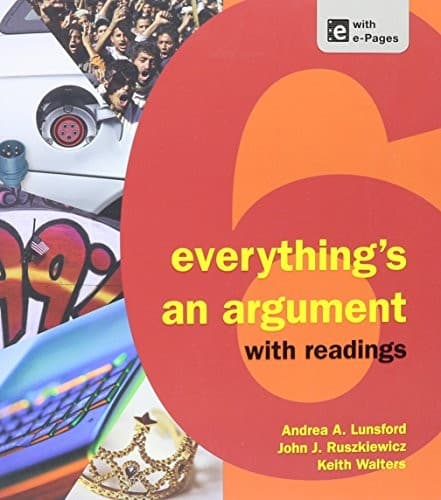 Everything's an Argument with Readings 6e & VideoCentral for English