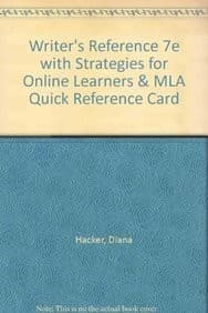 Writer's Reference 7e with Strategies for Online Learners & MLA Quick Reference Card