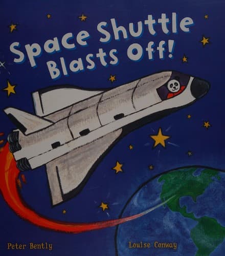 Space shuttle blasts off!