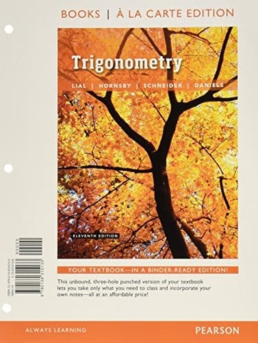 Trigonometry, Books a la Carte Edition plus MyLab Math with Pearson eText -- 24-Month Access Card Package