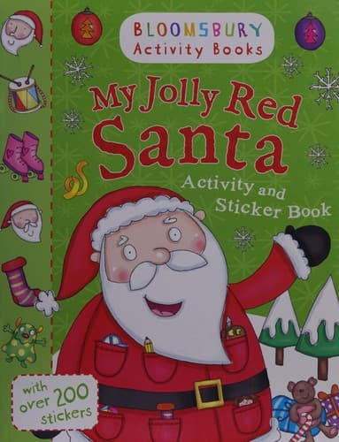 My big red santa sticker and activity book