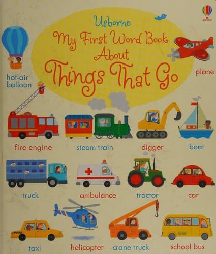 My first word book about things that go