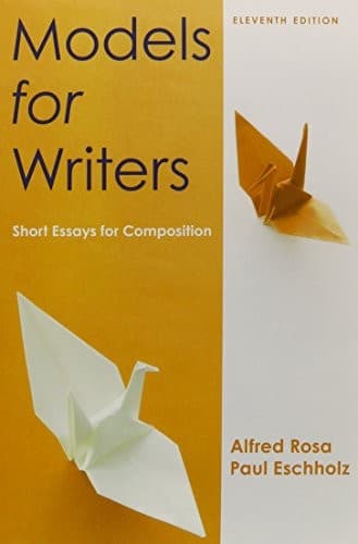 Models for Writers 11e & Pocket Style Manual 6e & Make-a-Paragraph Kit