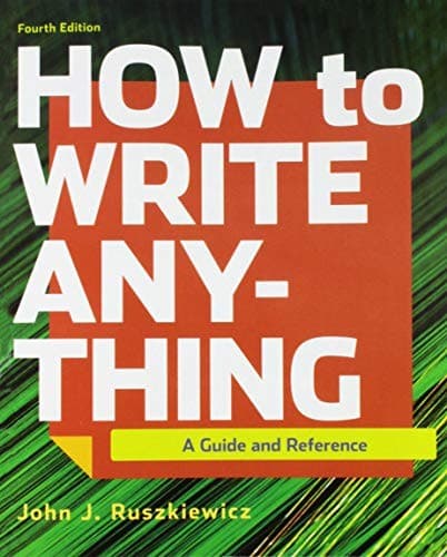 How to Write Anything