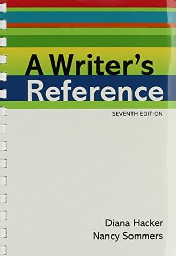 Writer's Reference 7e & MLA Quick Reference Card & APA Quick Reference Card