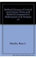 Bedford Glossary of Critical and Literary Terms 3e & Bedford Companion to Shakespeare 2e & Tempest 2e