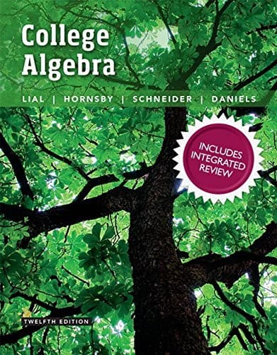 College Algebra with Integrated Review plus MyLab Math with Pearson eText and Worksheets -- 24-Month Access Card Package