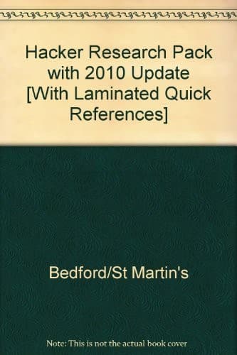 Hacker Research Pack with 2010 Update