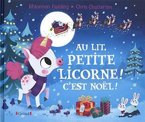 Au lit petite licorne ! C'est Noël !