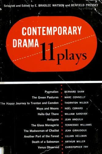 Contemporary Drama. Eleven Plays. American - English - European