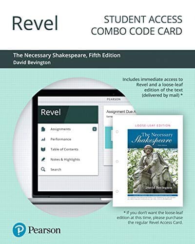 Revel for The Necessary Shakespeare -- Combo Access Card