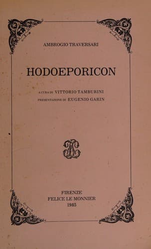 Hodoeporicon