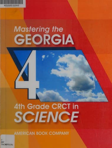 Mastering the Georgia 4th grade CRCT in science