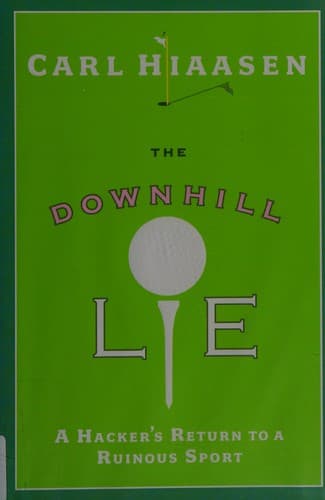 The downhill lie