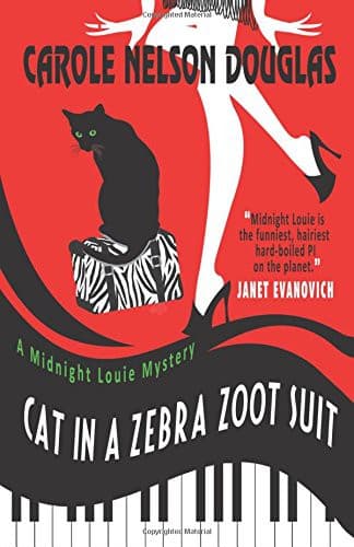 Cat in a Zebra Zoot Suit