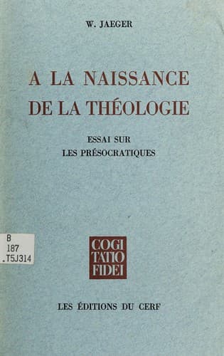 À la naissance de la théologie