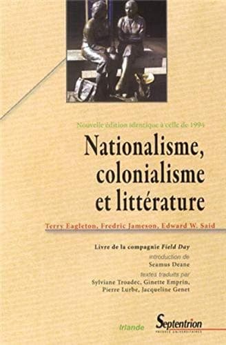 NATIONALISME, COLONIALISME ET LITTERATURE