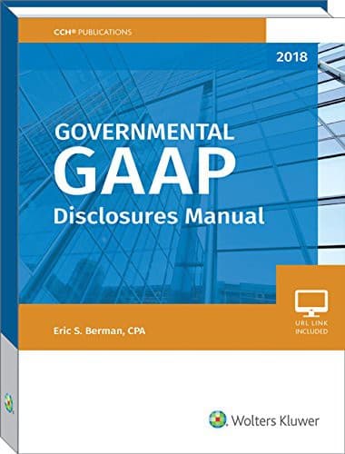 Governmental GAAP Disclosures Manual 2018