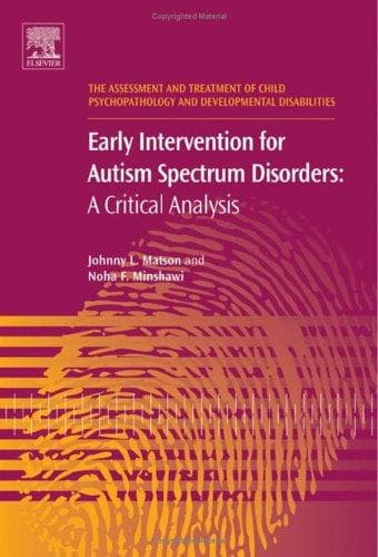 Early intervention for autism spectrum disorders
