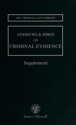 Criminal evidence