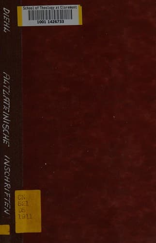 Altlateinische Inschriften