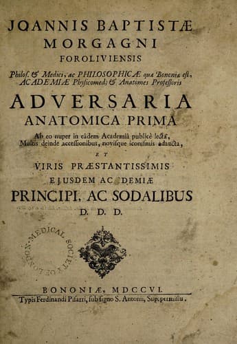 Adversaria anatomica prima ab eo nuper in eâdem Academiâ [Bononiensi] publicè lecta