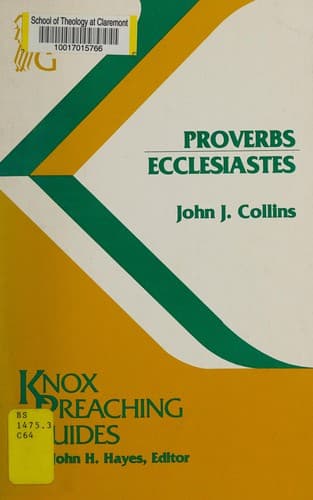 Proverbs, Ecclesiastes