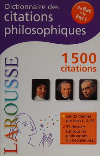 Dictionnaire des citations philosophiques