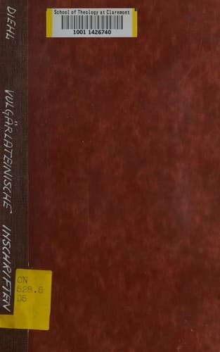 Vulgärlateinische Inschriften