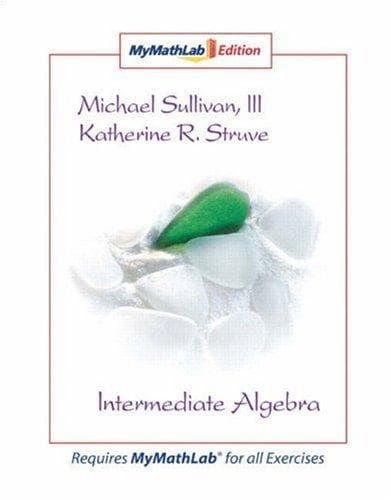Intermediate algebra