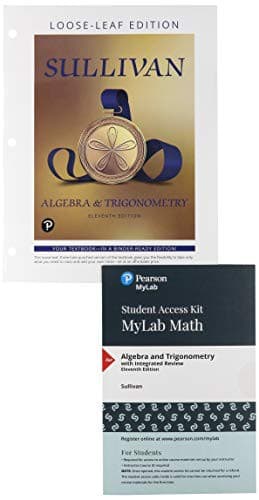 Algebra and Trigonometry, Loose-Leaf Edition Plus NEW MyLab Math -- 24-Month Access Card Package