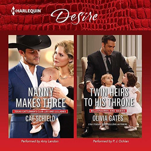 Nanny Makes Three & Twin Heirs to His Throne Lib/E