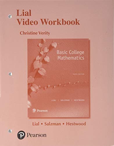 Lial Video Workbook for Basic College Mathematics Plus MyMathLab with Pearson eText -- Access Card Package
