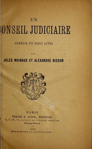 Un conseil judiciaire