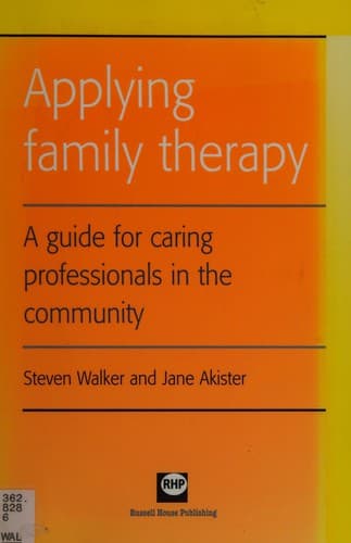Applying Family Therapy