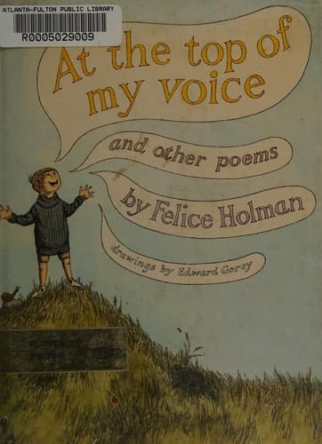 At the top of my voice
