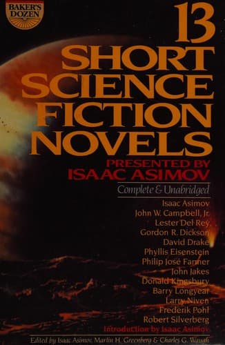 Baker's dozen -- 13 short science fiction novels