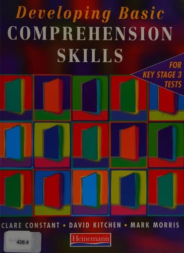 Developing basic comprehension skills