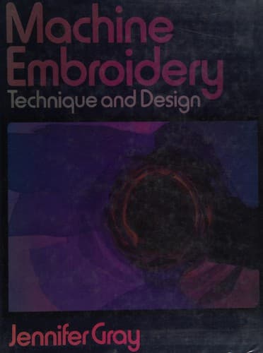 Machine embroidery