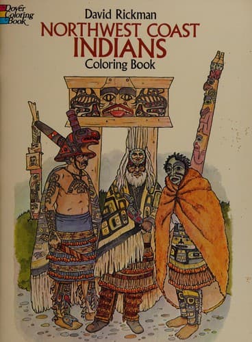 Northwest Coast Indians coloring book