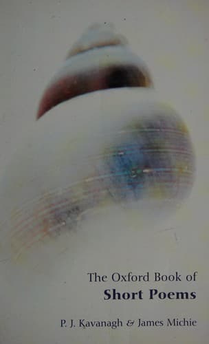 The Oxford book of short poems